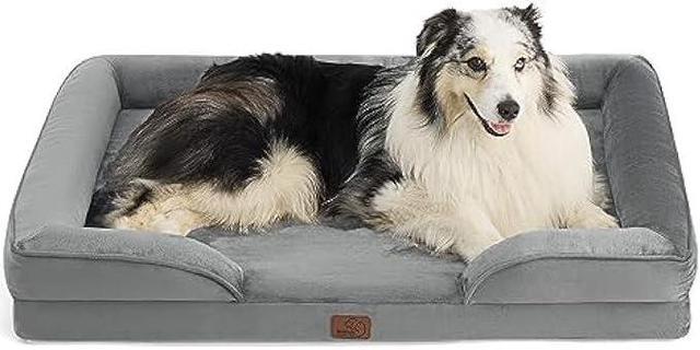 Orthopedic Flannel Dog Sofa (Bedsure)