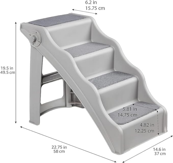 Foldable Non-Slip Pet Steps (Amazon Basics) - Image 3