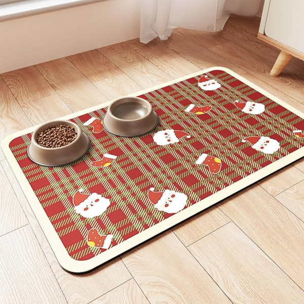 absorbent pet feeding mat