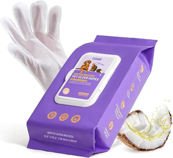 hypoallergenic pet grooming wipes