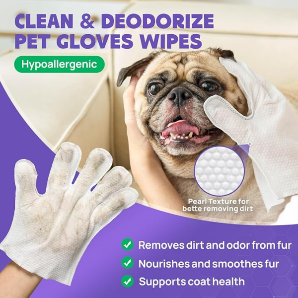 hypoallergenic pet grooming wipes