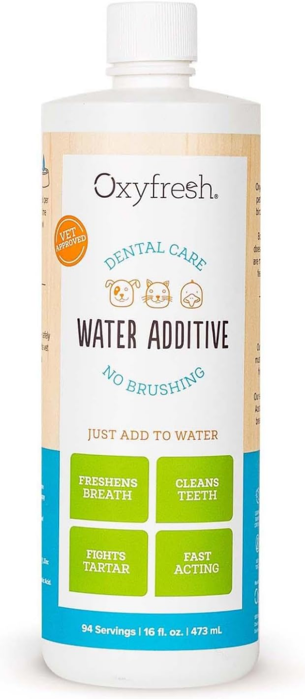 pet dental water additive